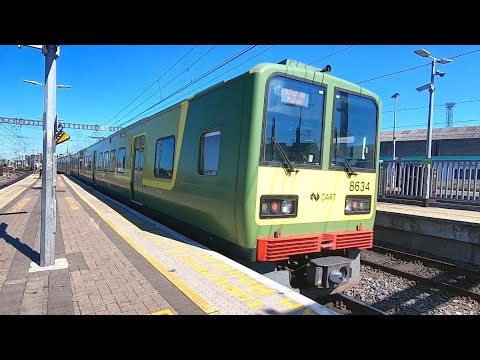 Irish Rail 8520 and 29000 Class Trains - Connolly Station, Dublin