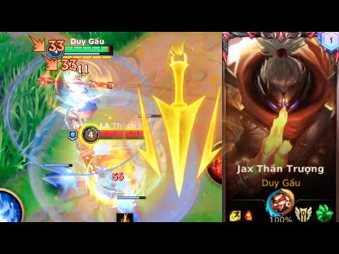 WILD RIFT / TOP 1 JAX VS GAREN BARON LANE GREAT MASTER RANK