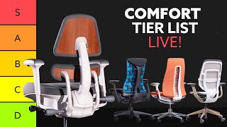 BTOD Live Best Office Chair Comfort Tier List (40 Ranked)