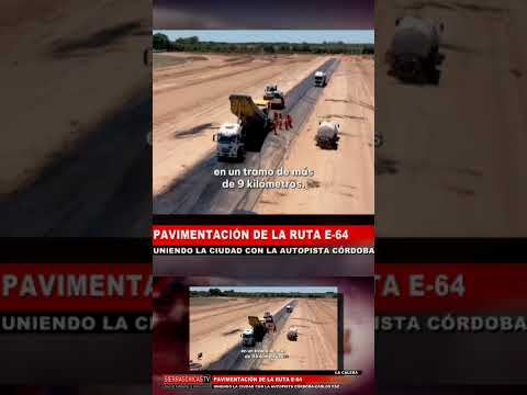 Ruta E-64 en medio de una Reserva Natural #sierraschicas #lacalera #rutasargentinas #reservas