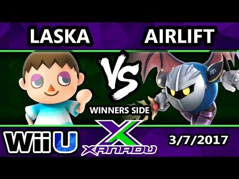S@X 192 - Laska (Villager) Vs. Airlift (Metaknight) - SSB4 Tournament - Smash for Wii U - Smash 4