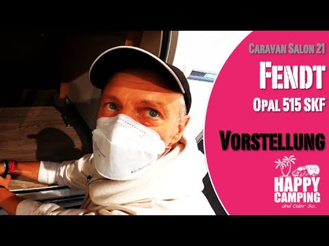 Caravan Salon 2021 - Vorstellung Fendt Opal 515 SKF | Happy Camping