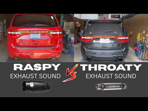 Raspy vs Throaty Exhaust Sound! The REAL WORLD Difference!