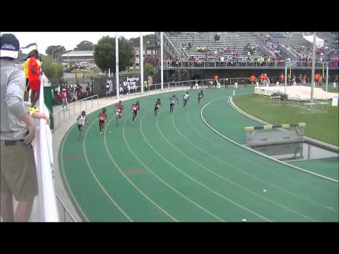 2015 AAU JO's 15-16 Girls 200m Semis @ Norfolk State 8-6-15