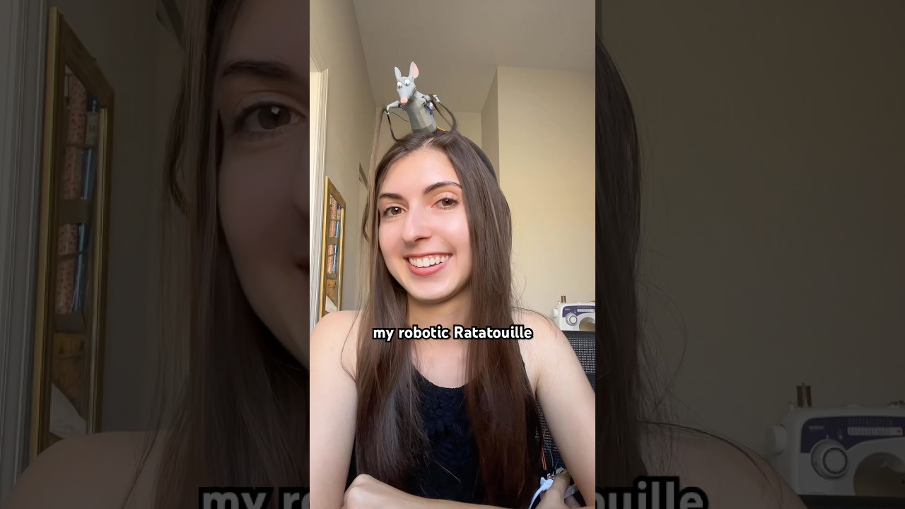 Love being an engineer around Halloween 🎃 #arduino #disney #ratatouille #3dprinting