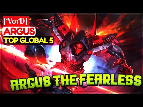 Argus The Fearless [ Top Global 5 Argus ] [V01D] Argus Gameplay And Build