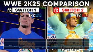 WWE 2K25 on Switch 2 - Monumental Upgrade from Switch 1