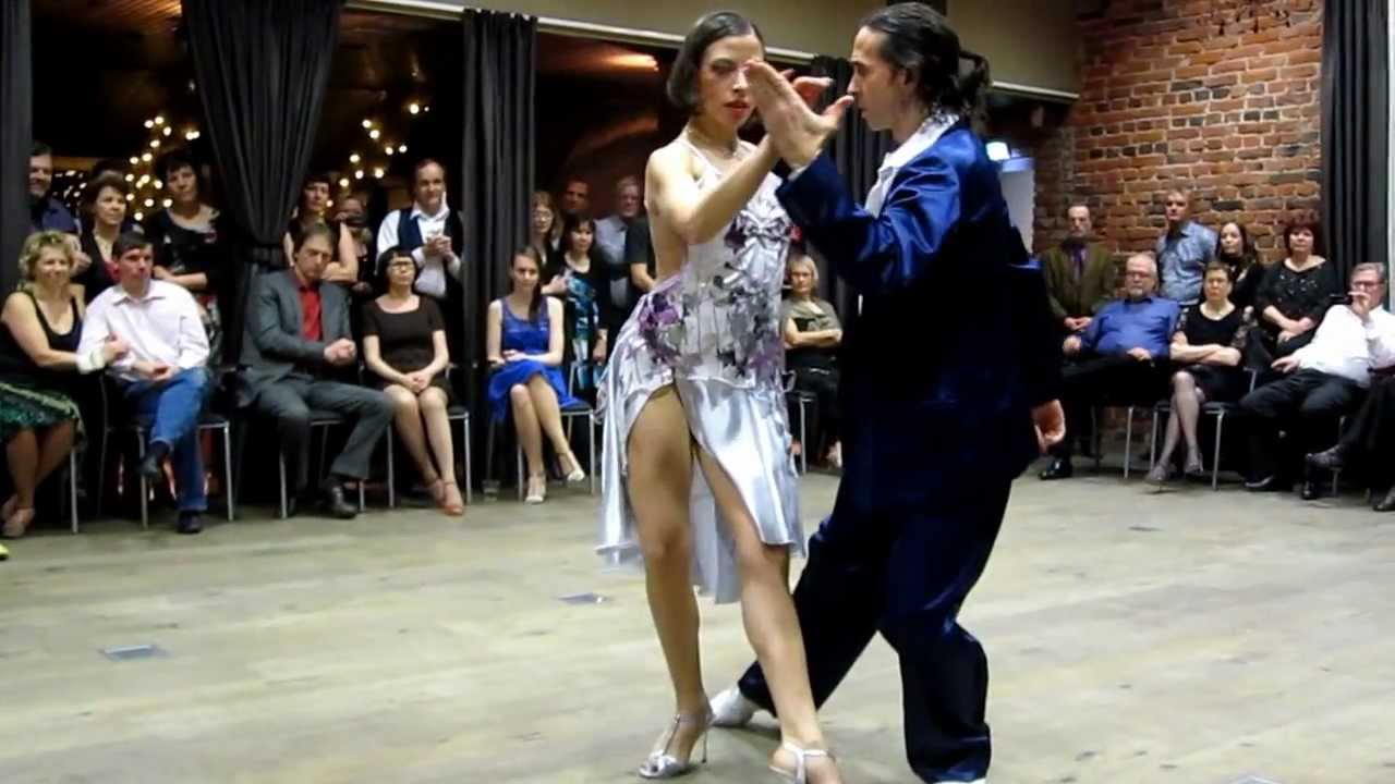 Gustavo Rosas y Gisela Natoli at Oulu Tango Festival 2013 2
