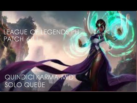 06112016 Quindici Karma MID vs Azir