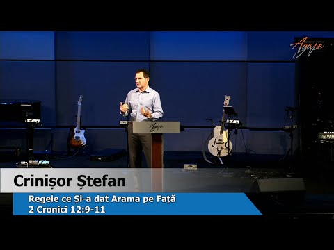 January 19, Evening 2020 - Crinisor Stefan - Regele ce si-a dat Arama pe Față  - Agape Church Stream