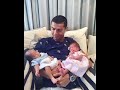 Cristiano Ronaldo with Esmeralda, Alana, Eva, Mateo & Cristianinho 😍 #cr7 #father #family #babies