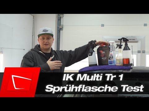 IK Multi Tr1 Sprühflasche im Test - Was bietet die Premiumflasche und überzeugt das Sprühbild?