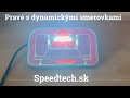 Združené LED svetlo 12V / 24V - pravé s dynamickými smerovkami ECER (140x240x37mm) - Video Youtube