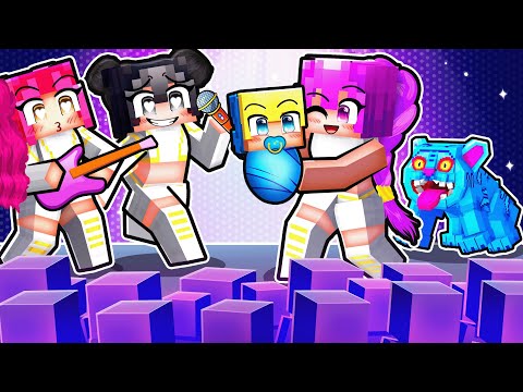 Baby Ukri is adopted by HUNTRIX, the K-pop demon hunter. Sad story in Minecraft!