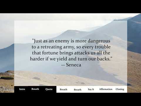 Daily Quote, Affirmation, guided mindfulness: an enemy is more dangerous