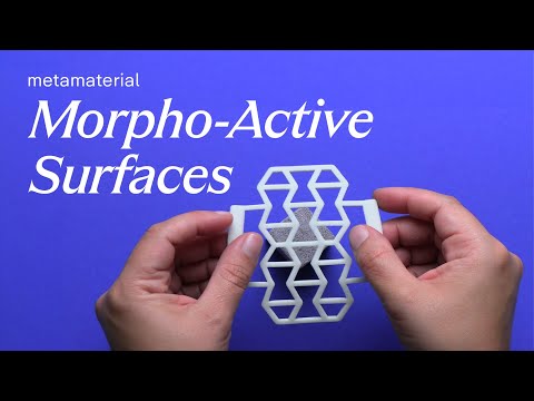 Morpho-active surfaces
