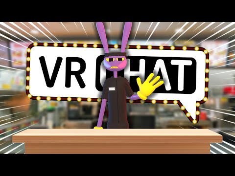 JAX GETS A JOB IN VRCHAT! | The Amazing Digital Circus - Funny moments - IN VRCHAT