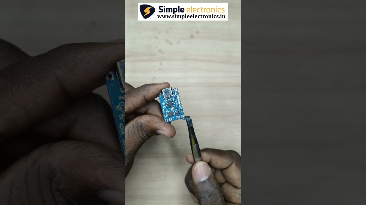 TP4056 Battery Charger | Type-C Lithium Battery Charging Module with Protection (3.7V/18650)