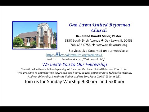 OL URC LIVE STREAM - [12/25/2024 AM] -  "The Christian Christmas Paradigm" - Luke 2:8-20