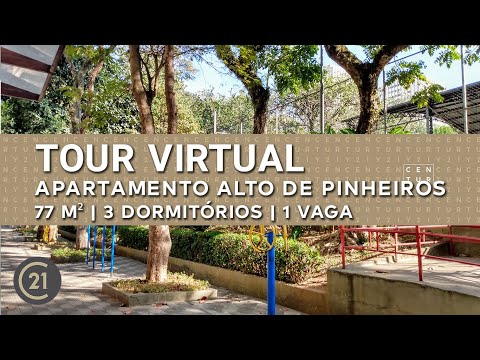 Apartamento no Alto de Pinheiros com 3 dormitórios e 1 vaga - São Paulo - SP - AP30014