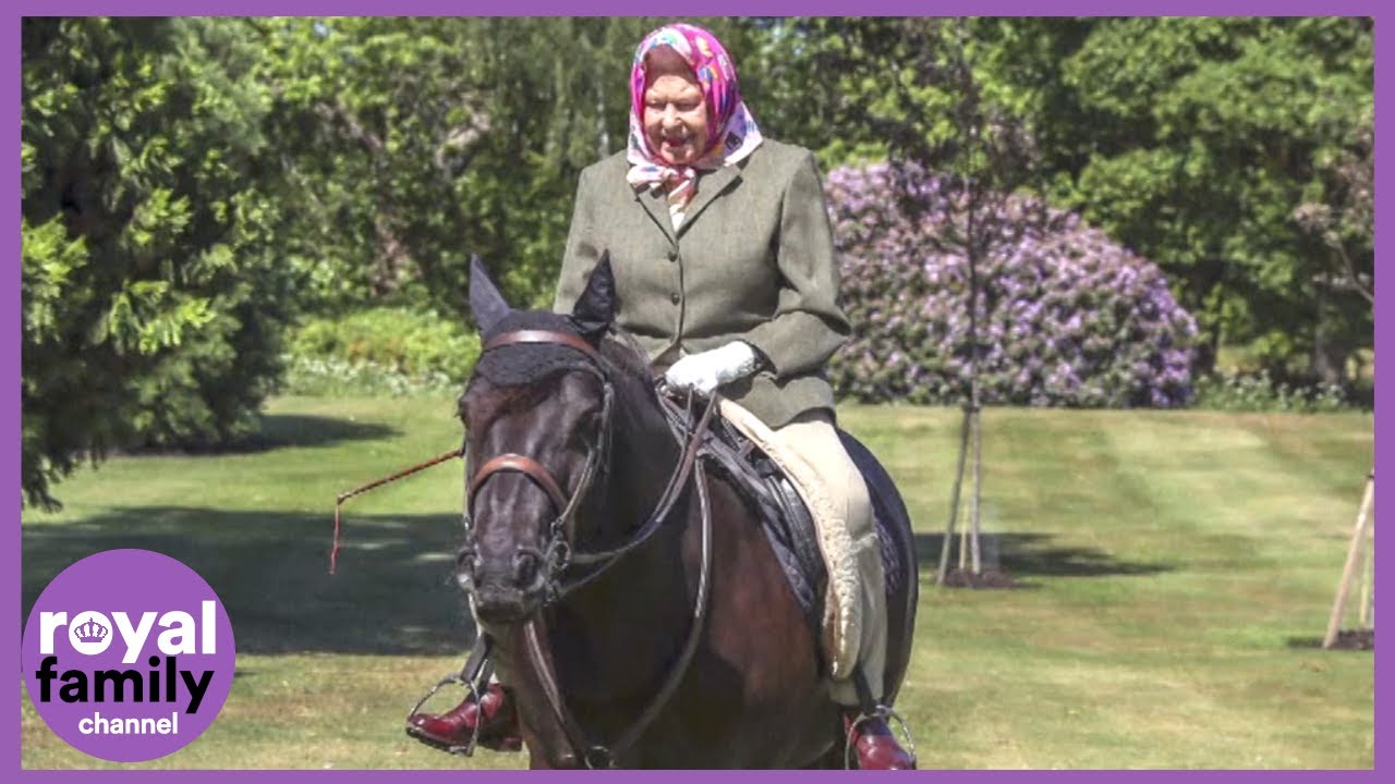 The Queen is Photographed Back in the Saddle at 94! - YouTube