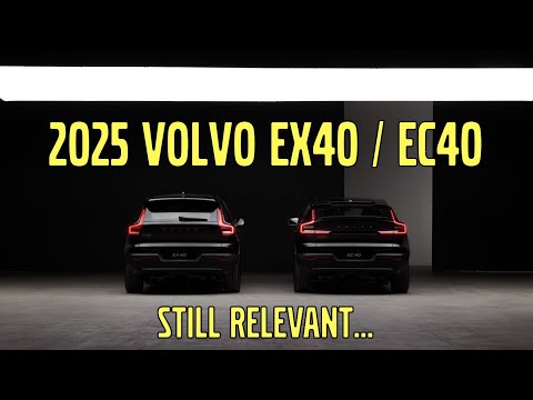 2025 Volvo EX40 & EC40: faster charging and more power.
