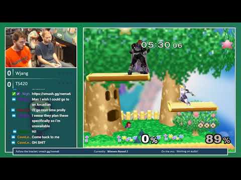 N.E. Melee Arcadian 6  - Wjang (Ganondorf) vs. TS420 (Sheik) - SSBM Pools