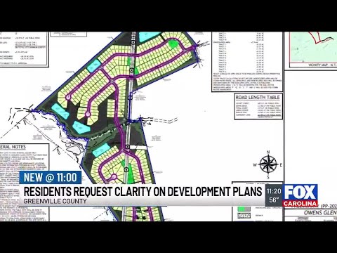 Residents request clarity on Greenville Co. development plans