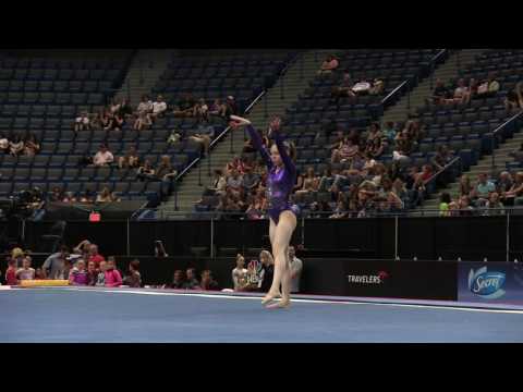 Maile O'Keefe - Floor Exercise - 2016 Secret U.S. Classic - Junior