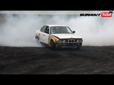 3 Miejsce pokaz mocy klasa STREET - BMW E34 520 - XXI Ogólnopolski Zlot BMW Toruń 2018