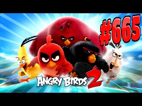 Angry Birds 2-Cobalt Plateaus Hamberg Level-665 Three Star Walkthrough
