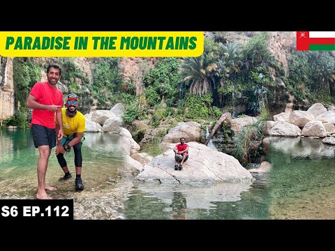 This Wadi is UNREAL and a Hidden Paradise S06 EP.112 | Wadi Tiwi | MIDDLE EAST Motorcycle Tour