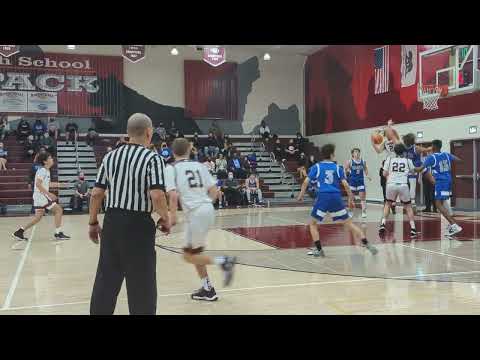 Tyler Mejia Claremont H.S vs Alta Loma H.S. 1/14/22
