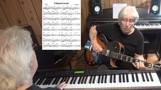 A Dreamers Holiday - Jazz guitar & piano cover ( Mabel Wayne )