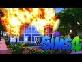 THE ROOF IS ON FIRE!!! | The Sims 4 - Part 3 