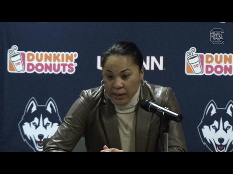 POST-GAME: Dawn Staley on Connecticut — 2/14/17