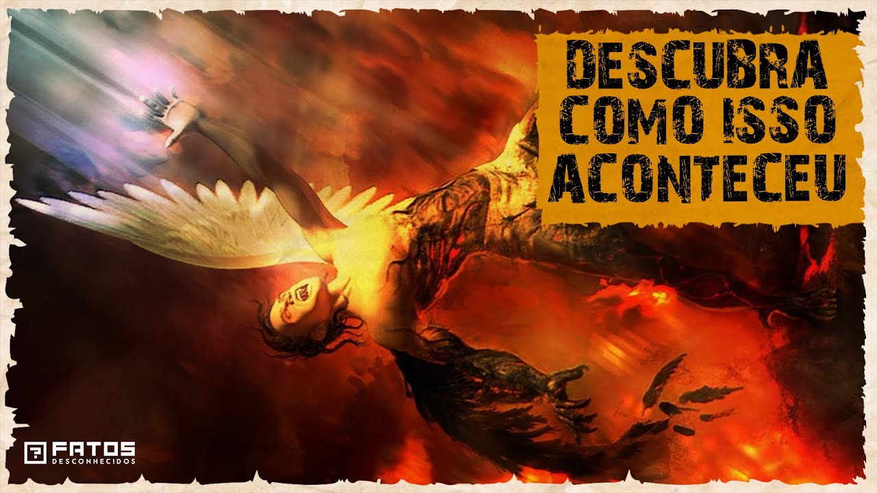 A Revolta dos Anjos: A expulsão de Lúcifer do paraíso e sua transformação em Satanás