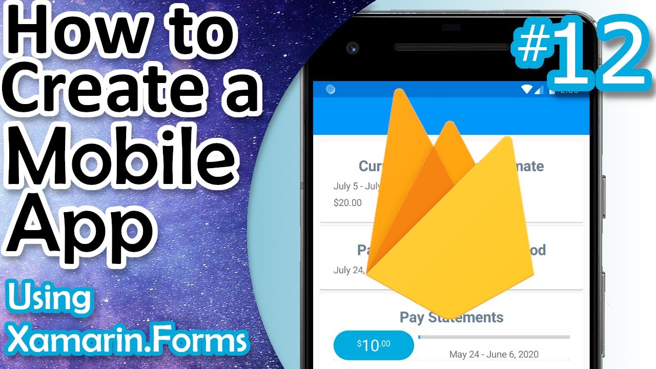 Xamarin.Forms Tutorial #12 - Firebase Analytics and Firebase Auth on Android - Time Tracker App