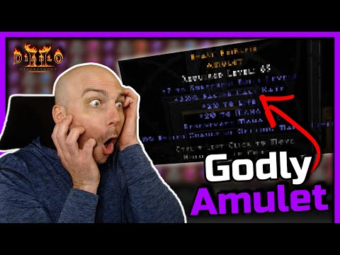 Crafting the most GODLY AMULETS in the Game, 100 Rolls - Diablo 2 Resurrected