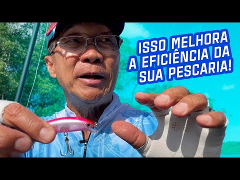 Diferentes formas de trabalhar a isca de meia água - #DicaYamaha com Nelson Nakamura