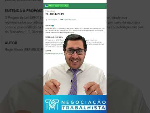Técnicas de Negociação Trabalhista: projeto de lei PL 4984 que amplia os acordos extrajudicias