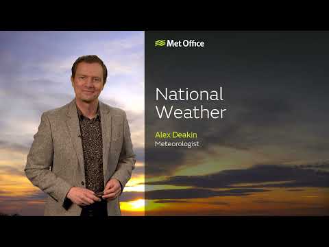 17/04/23 – A cloudy night, clearing tomorrow – Evening Weather Forecast UK – Met Office Weather