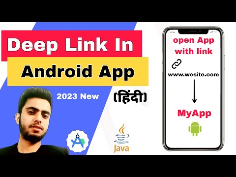 Android Deep linking tutorial Hindi 2023 | Open Your App On clicking Links #deeplinksandroid13