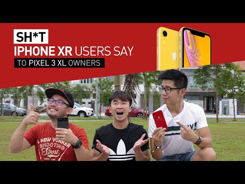 Sh*t iPhone Xr Users Say to Google Pixel 3 XL Users | TricycleTV