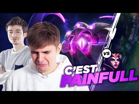 RHOBALAS x TRAYTON : C'EST PAINFULL - VEL'KOZ VS LEBLANC | LOL FR