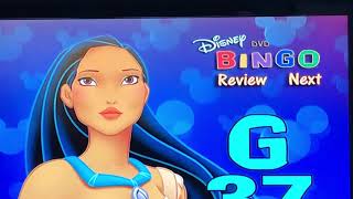 Disney DVD bingo 5