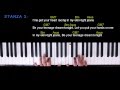 Teenage Dream - GLEE Acoustic Version Piano ...