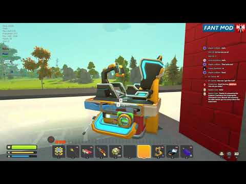 Scrap Mechanic Modded | Fant Mod - More Base Build #14