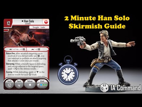 Imperial Assault 2-Minute Skirmish Guide - Han Solo, Rogue Smuggler