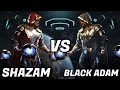 SHAZAM VS BLACK ADAM on Hardest AI! (INJUSTICE 2)